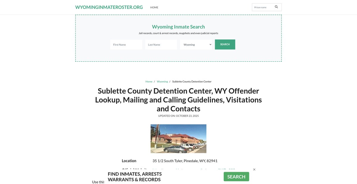 Preview of wyominginmateroster.org