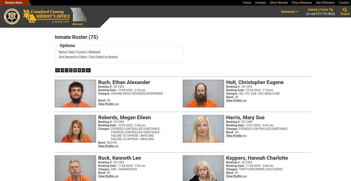 Preview of crawfordcountyso.org