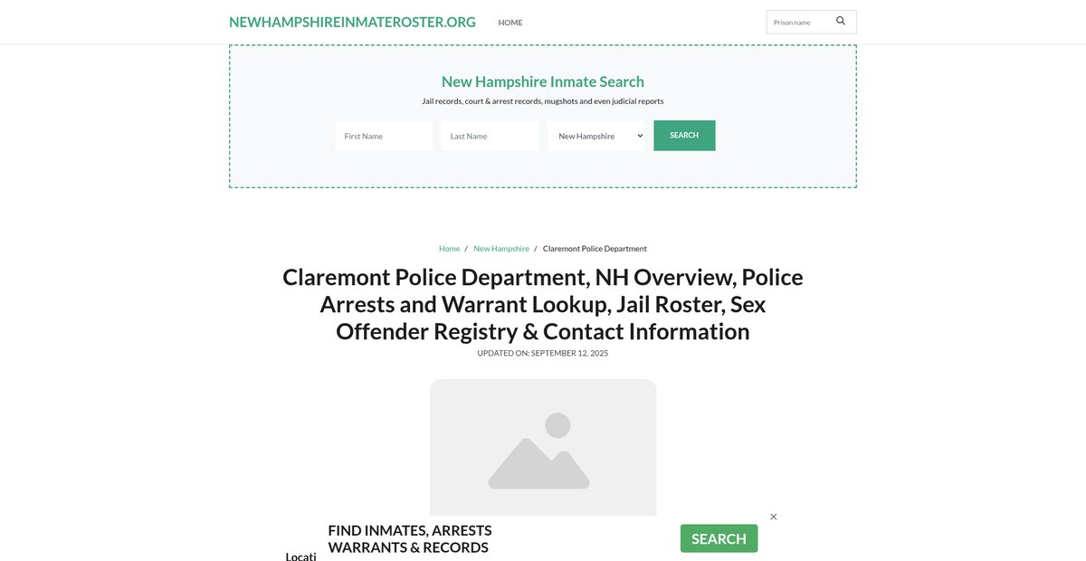 Preview of newhampshireinmateroster.org