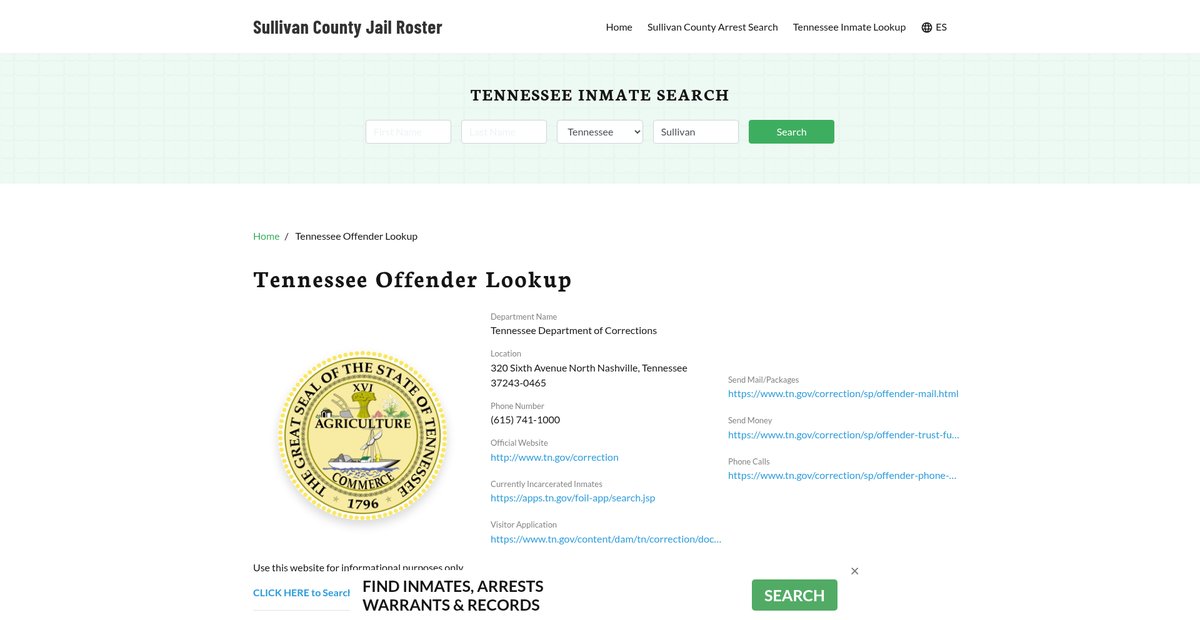 Preview of sullivancountyjail.org