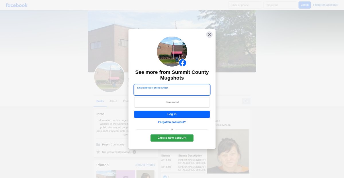 Preview of facebook.com
