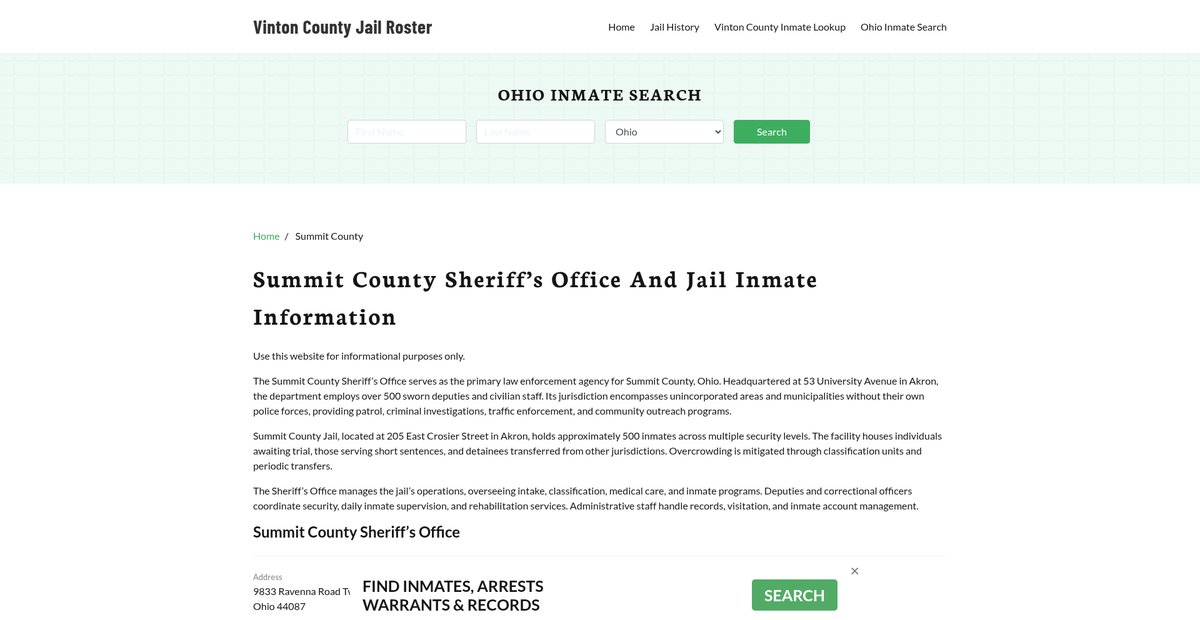 Preview of vintoncountysheriff.com