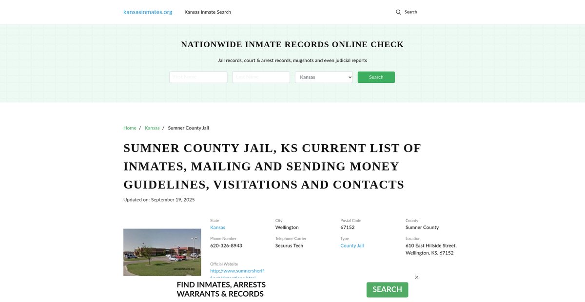 Preview of kansasinmates.org