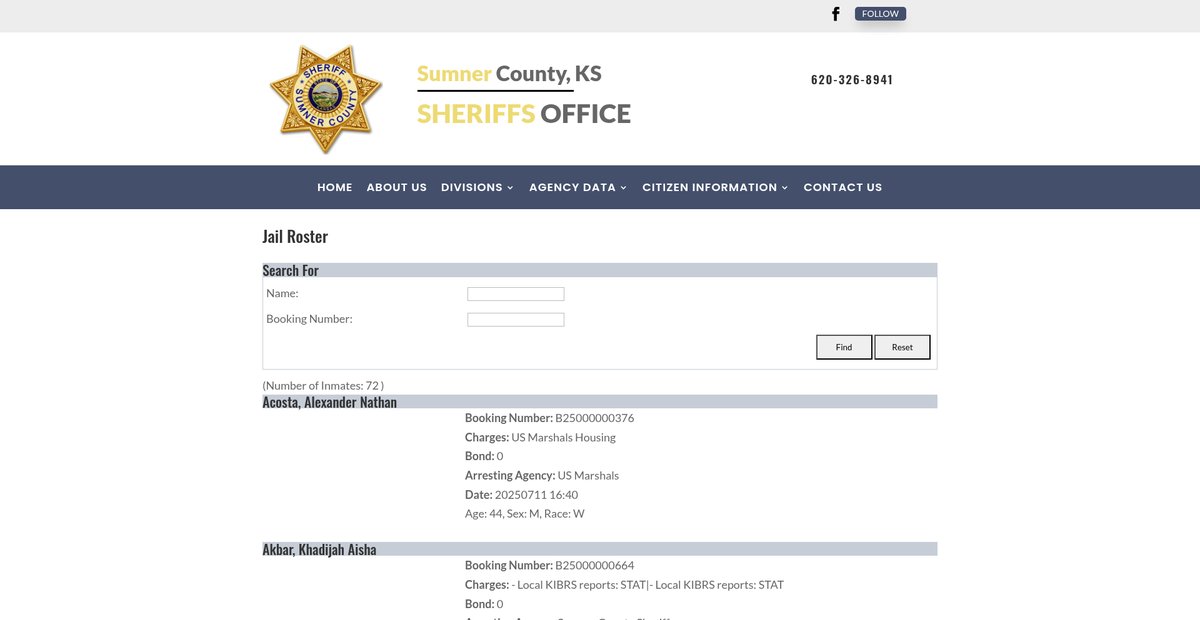Preview of sumnersheriff.net