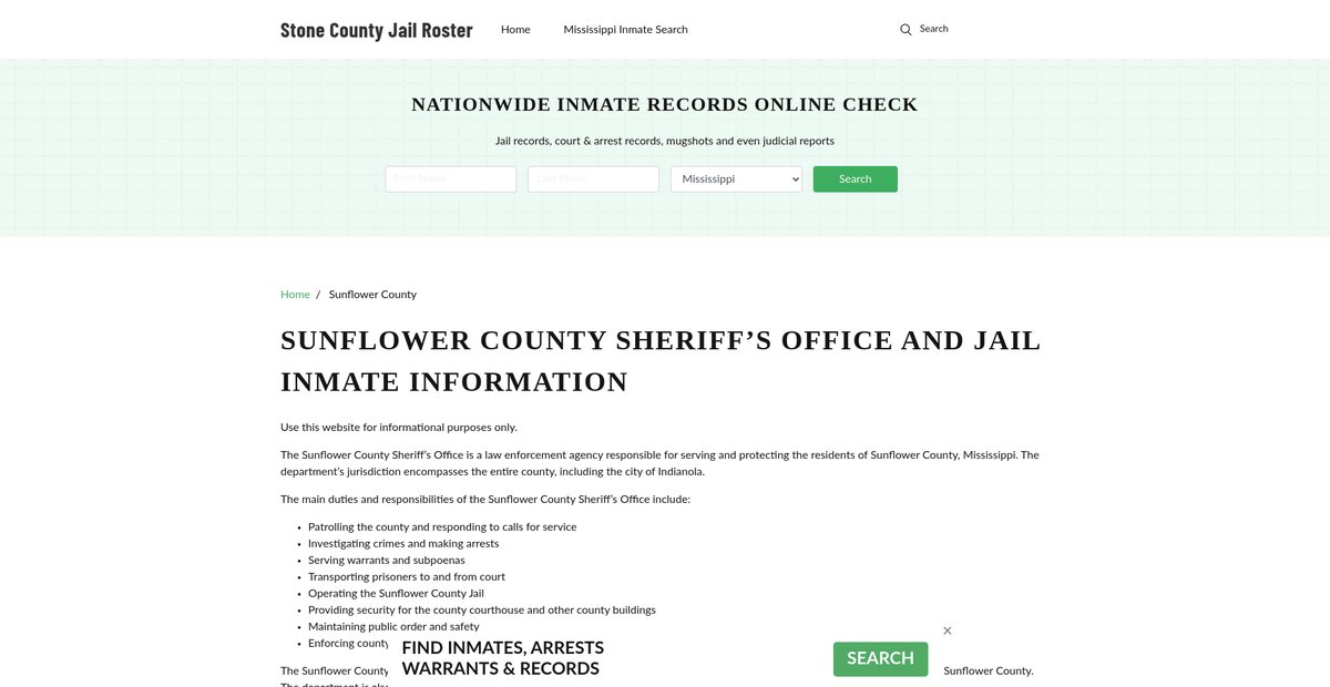 Preview of stonecountygov.com