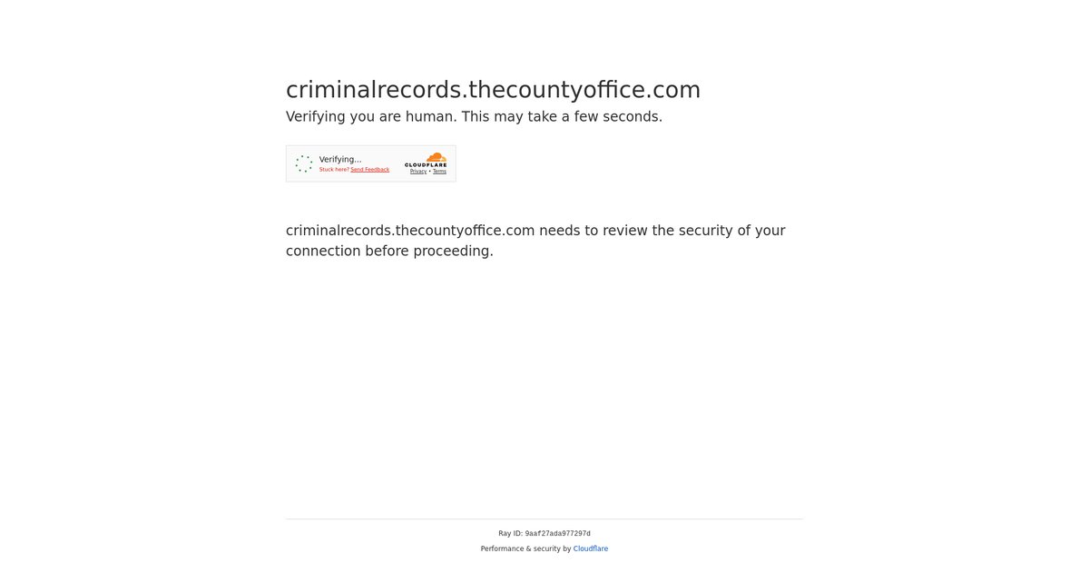 Preview of criminalrecords.thecountyoffice.com
