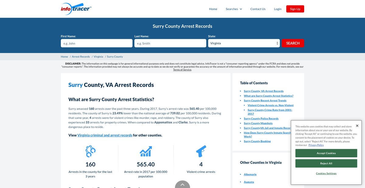 Preview of infotracer.com