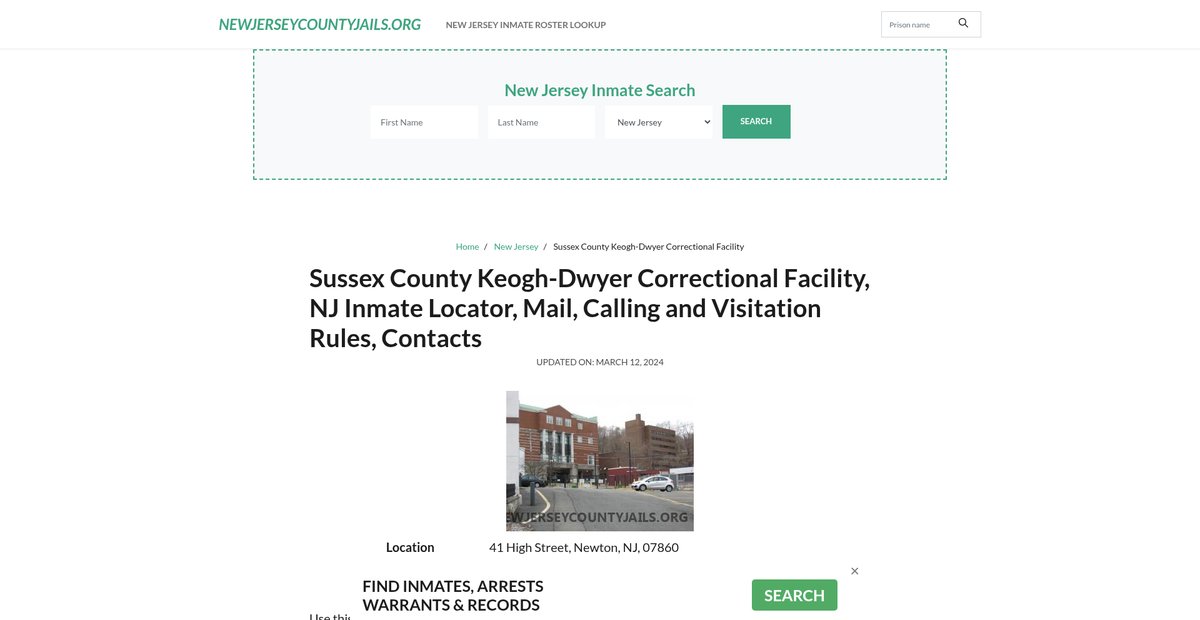 Preview of newjerseycountyjails.org