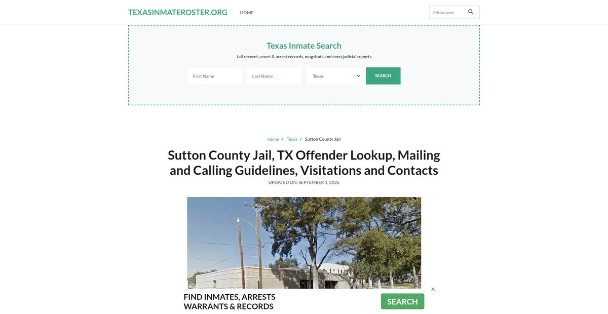 Preview of texasinmateroster.org