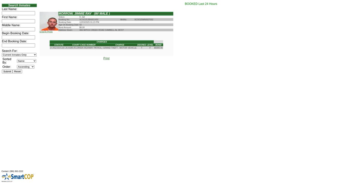 Preview of smartcop.suwanneesheriff.com