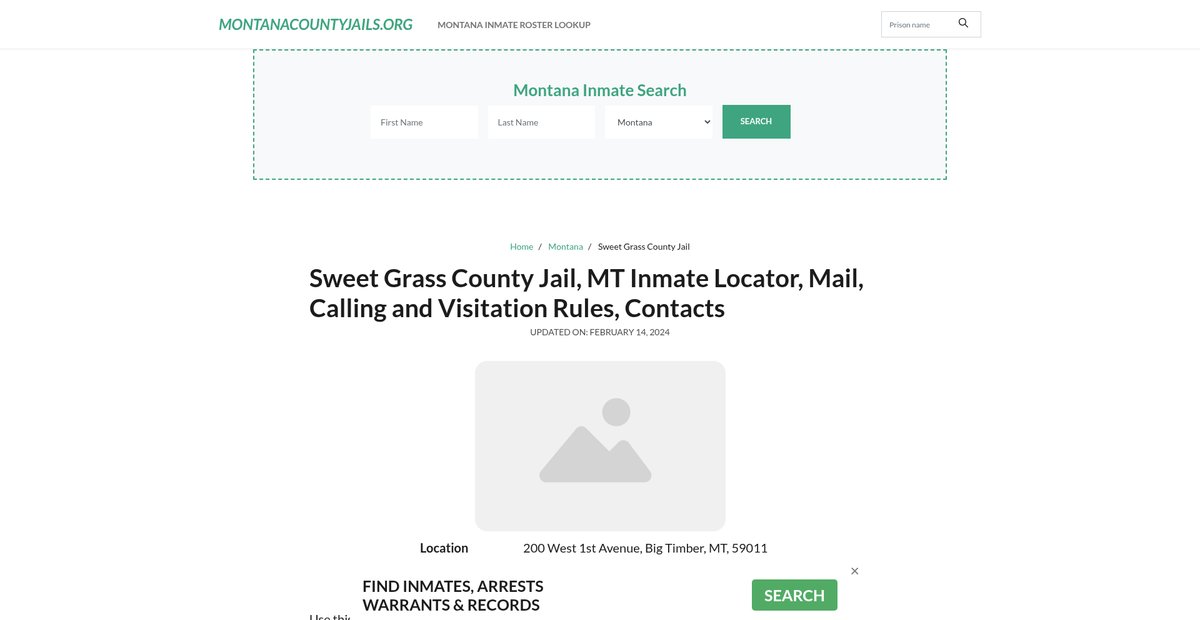 Preview of montanacountyjails.org