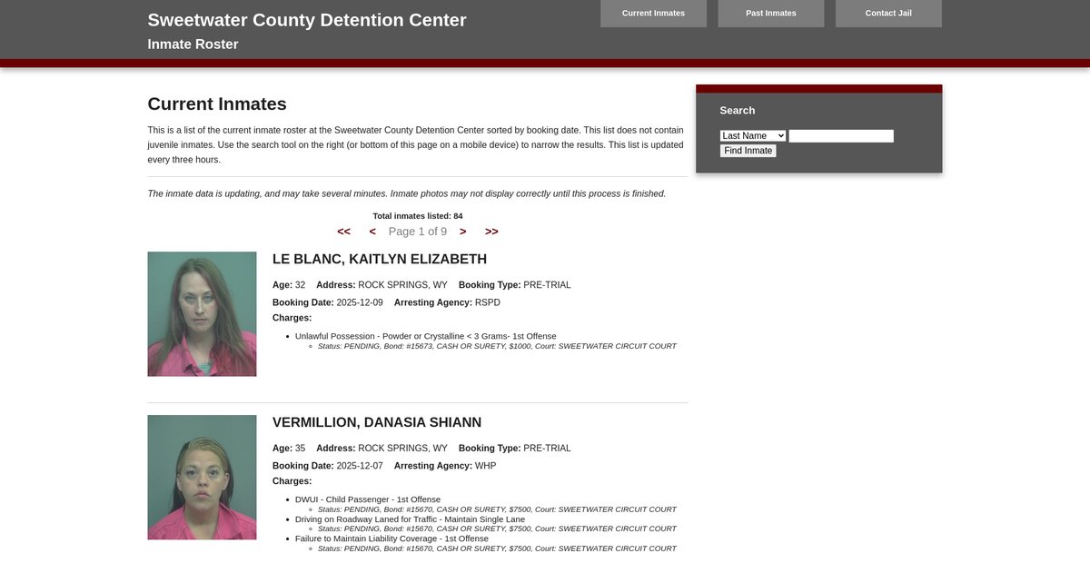 Preview of sweetwater911.org