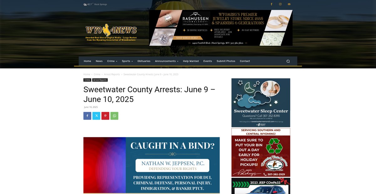 Preview of wyo4news.com