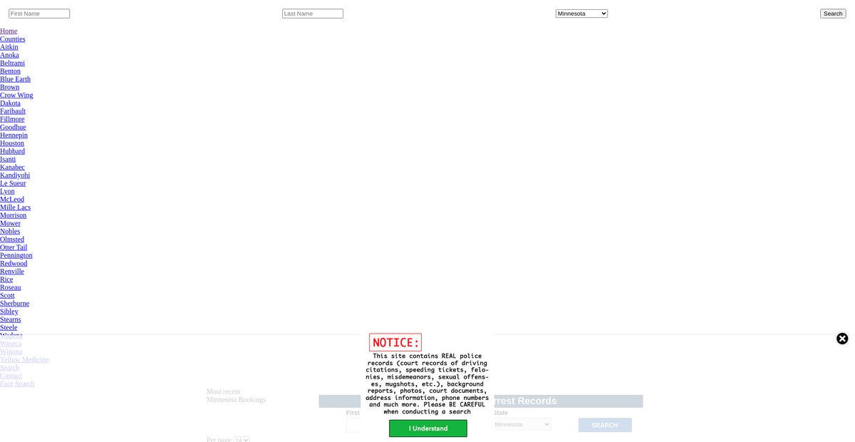 Preview of minnesota.arrests.org