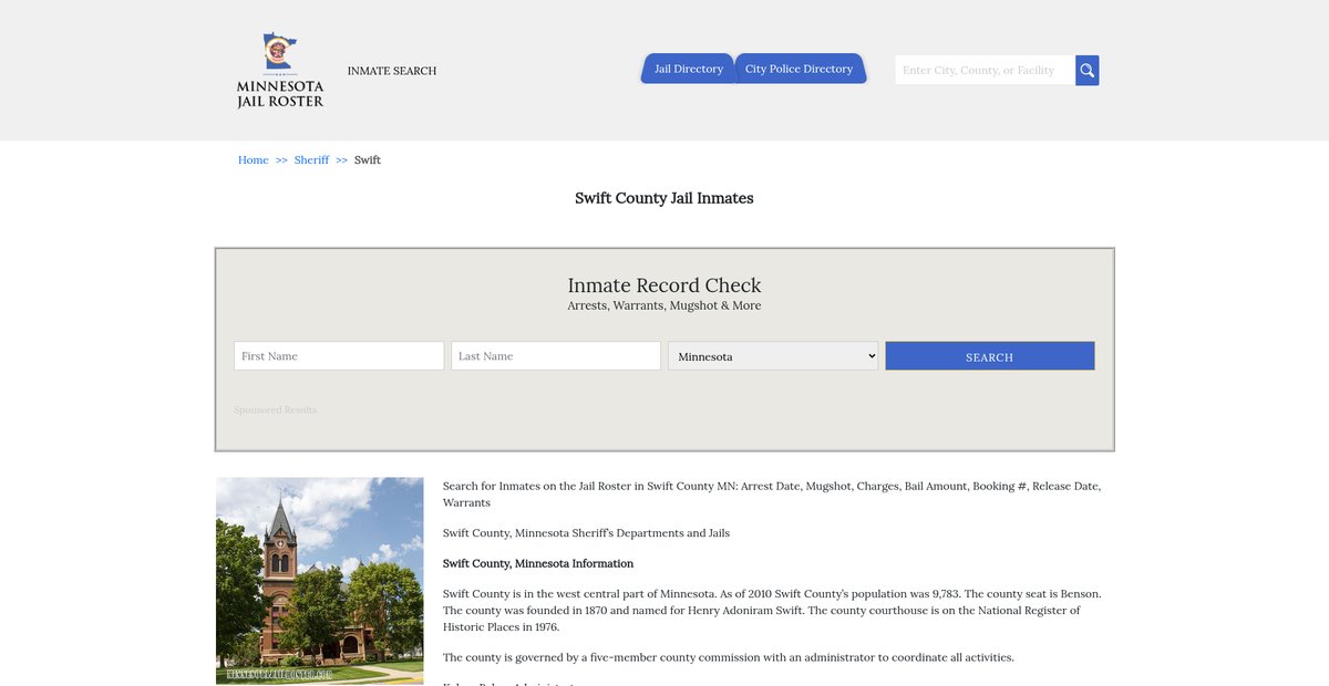 Preview of minnesotajailroster.com