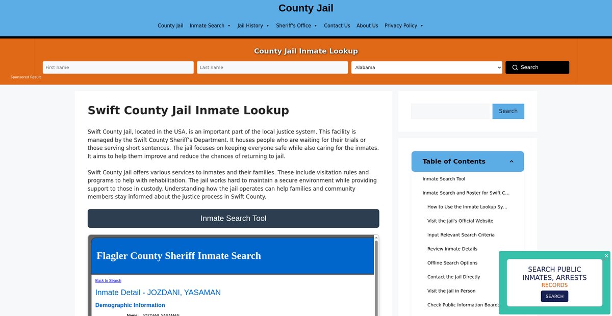 Preview of swift.countyjail.org