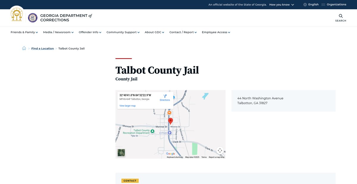 Preview of gdc.georgia.gov
