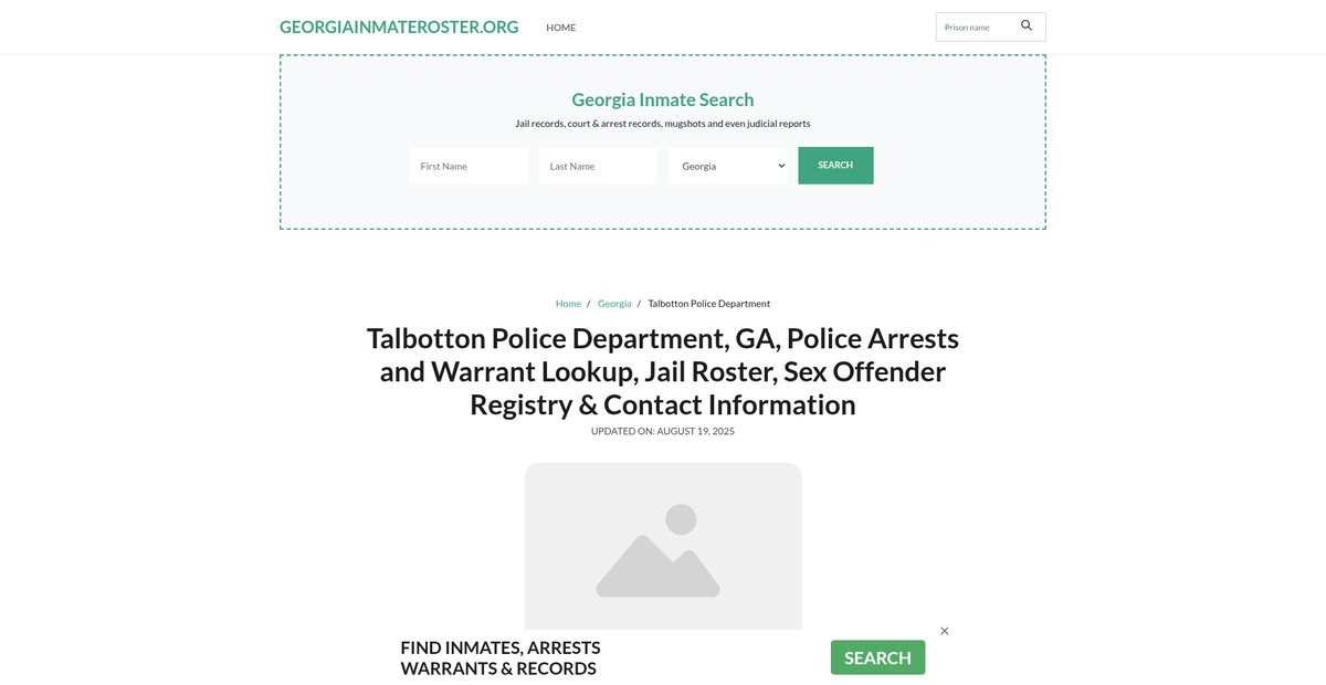 Preview of georgiainmateroster.org