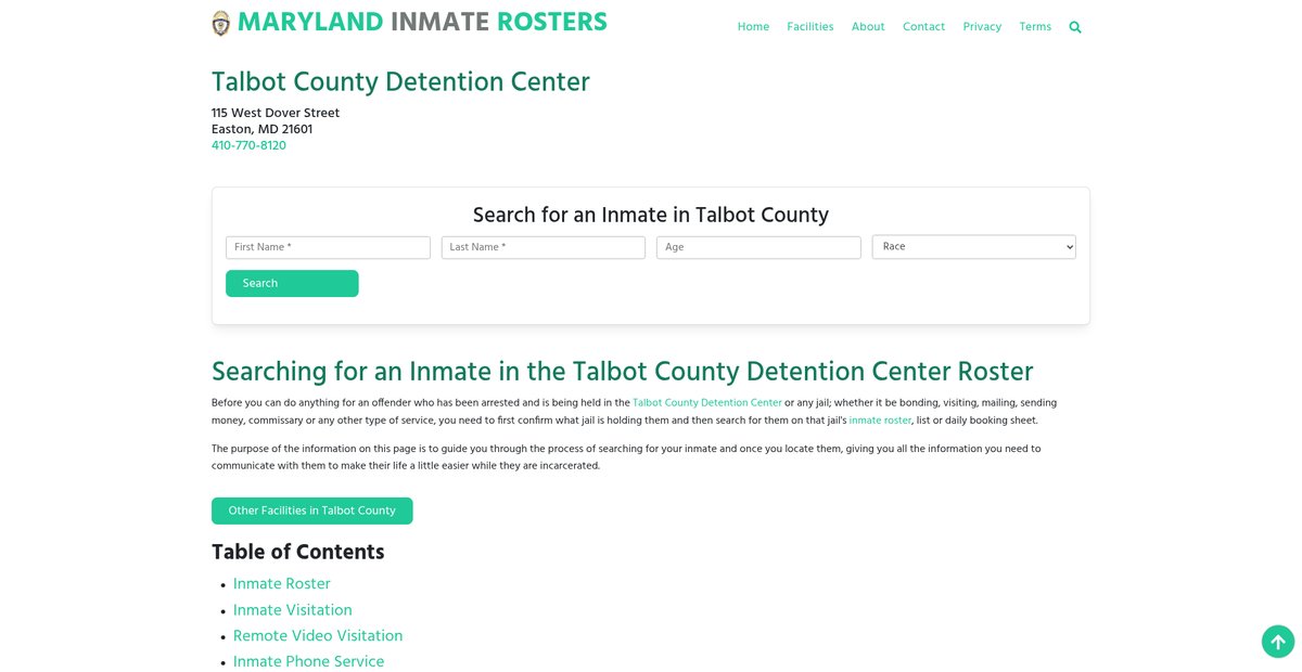 Preview of marylandinmaterosters.org