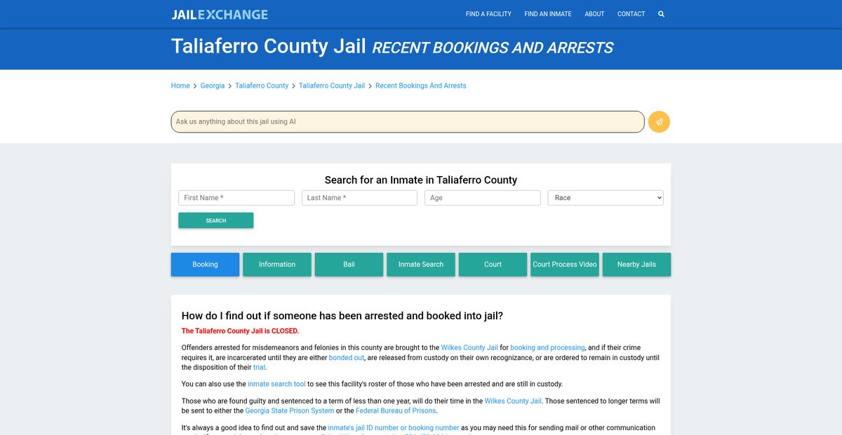 Preview of jailexchange.com