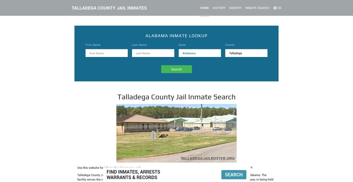 Preview of talladegajailroster.org