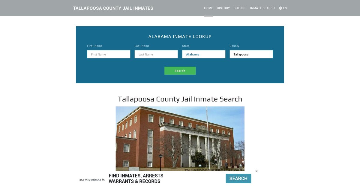 Preview of tallapoosajailroster.org