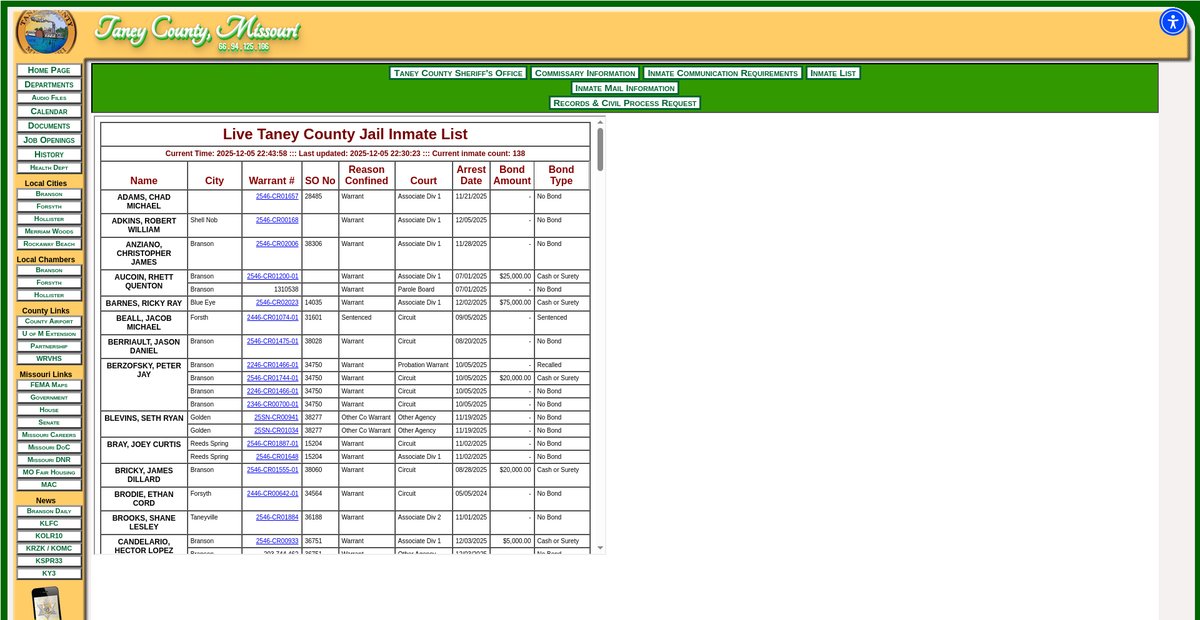 Preview of taneycounty.org