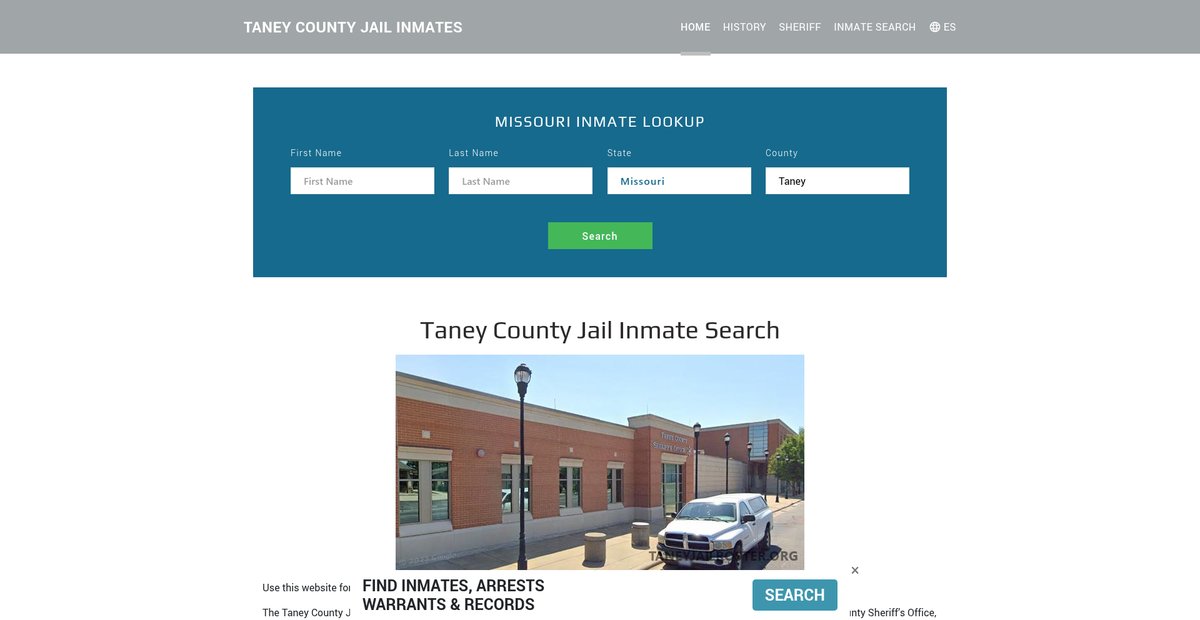 Preview of taneyjailroster.org