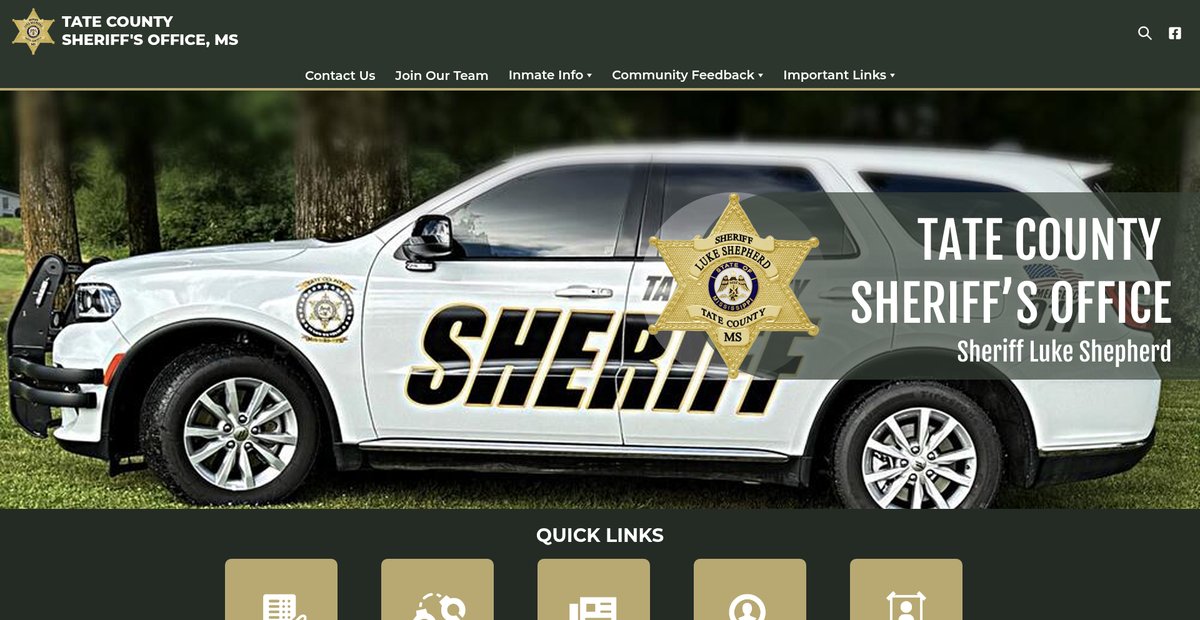 Preview of tatecountysheriff.com