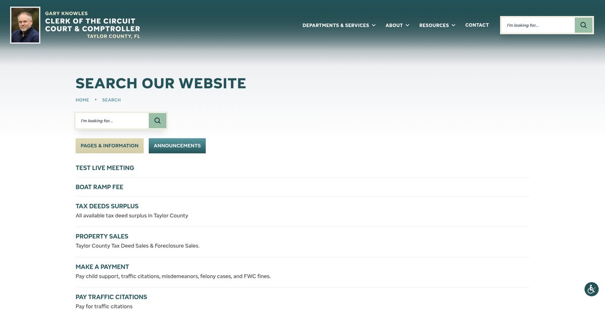 Preview of taylorclerk.com