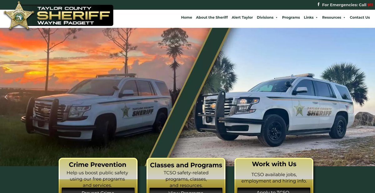 Preview of taylorsheriff.org