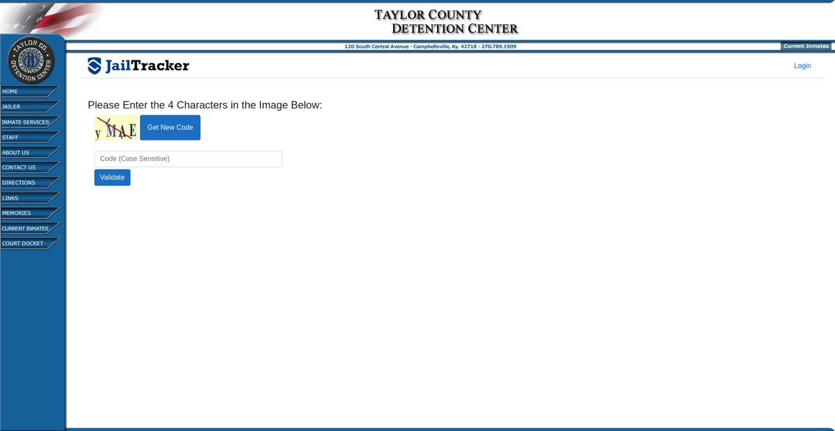 Preview of taylorcountydetention.com