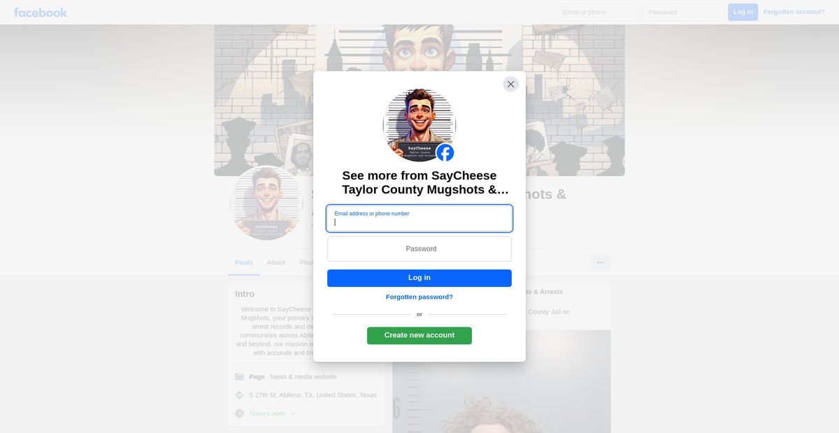 Preview of facebook.com