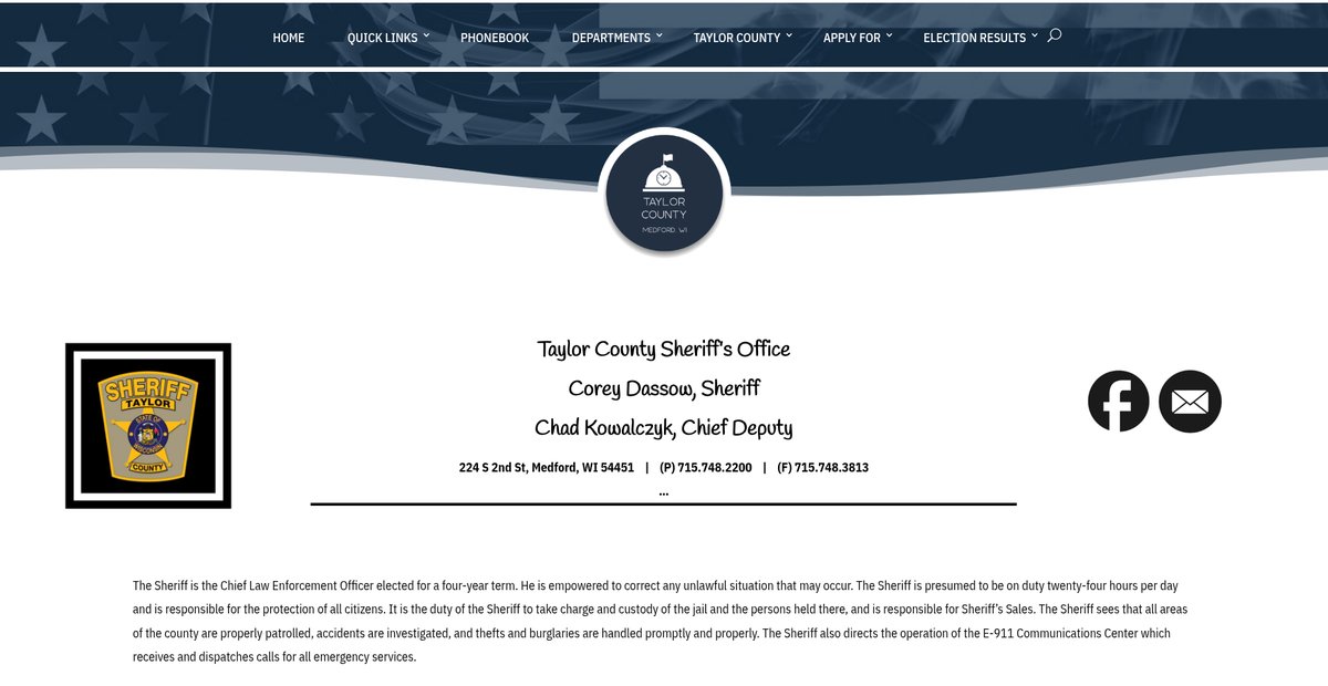 Preview of co.taylor.wi.us