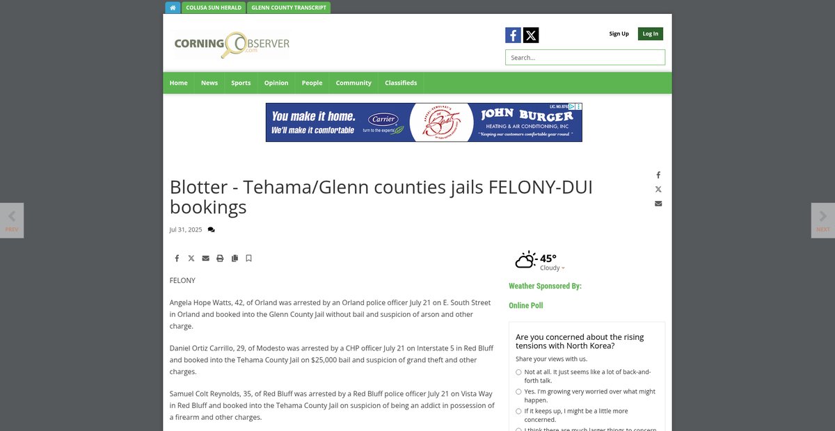 Preview of appeal-democrat.com