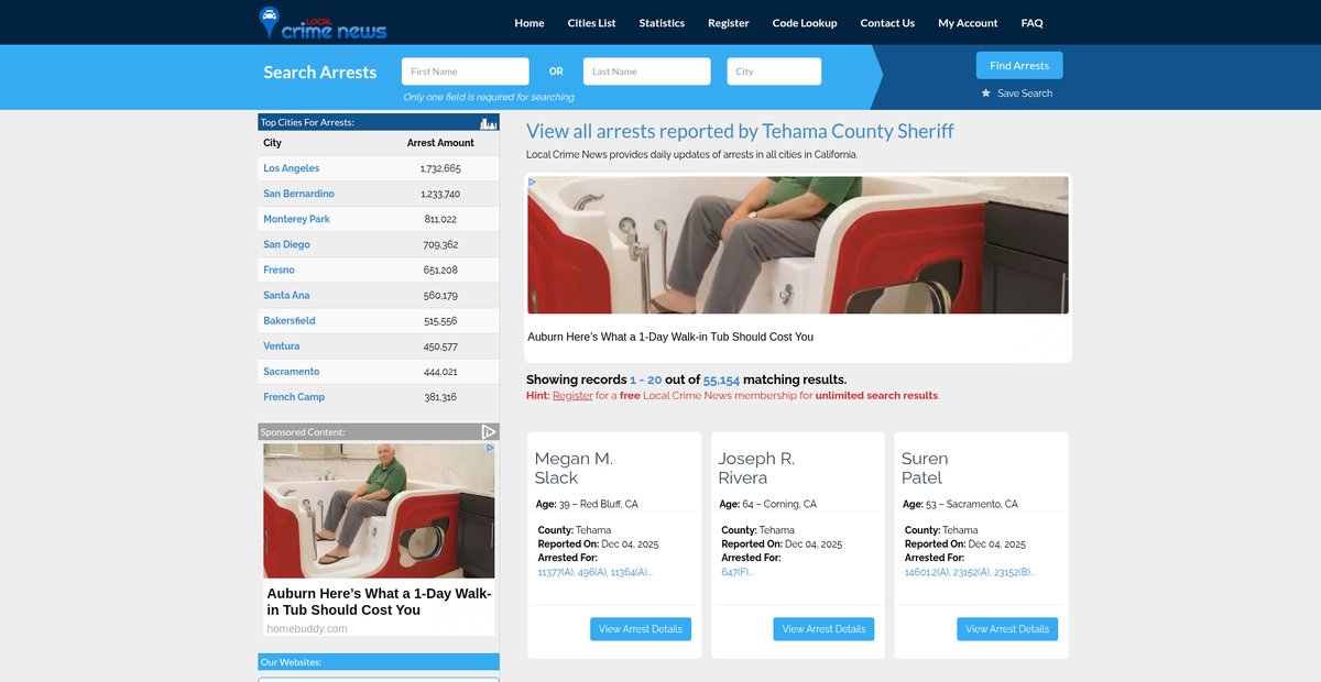 Preview of localcrimenews.com