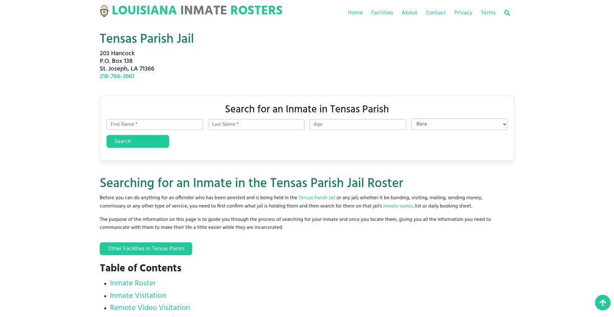 Preview of louisianainmaterosters.org