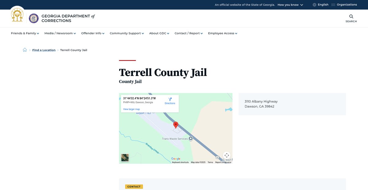 Preview of gdc.georgia.gov