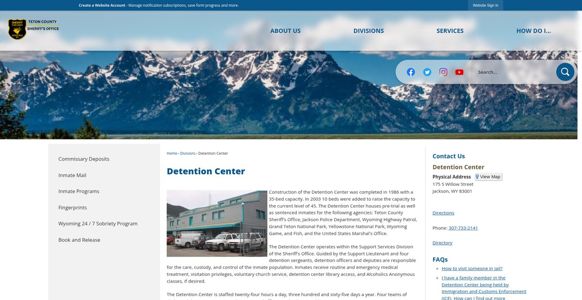 Preview of tetonsheriff.org