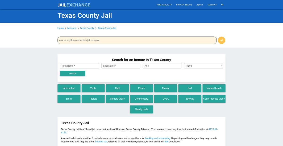 Preview of jailexchange.com