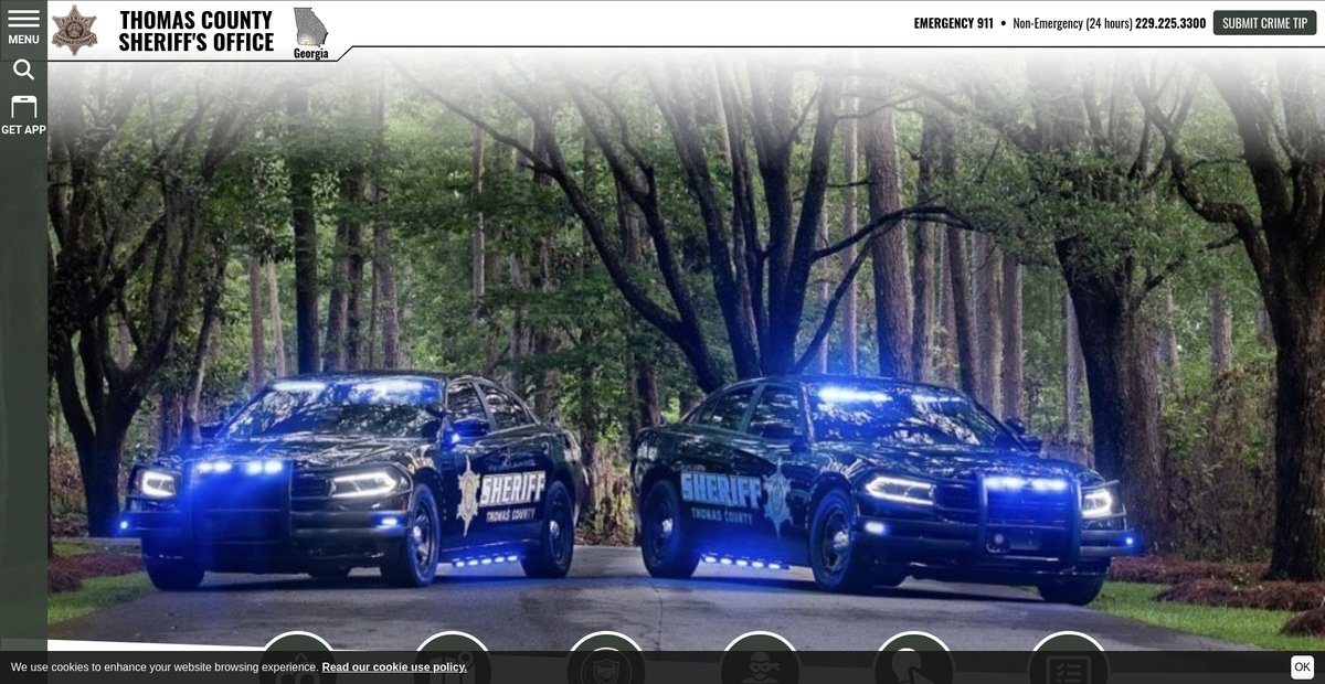 Preview of thomascountysheriff.com