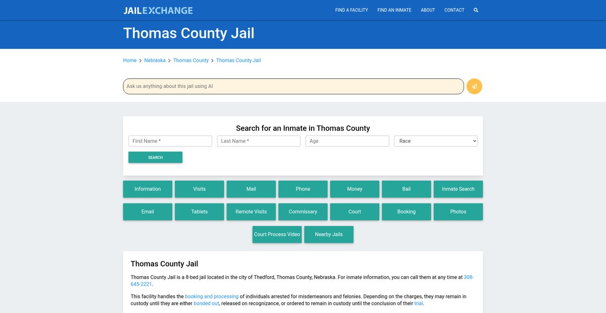 Preview of jailexchange.com
