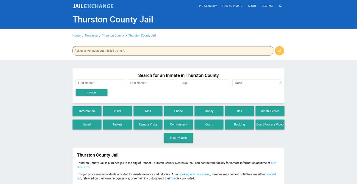 Preview of jailexchange.com