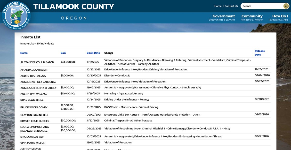 Preview of tillamookcounty.gov