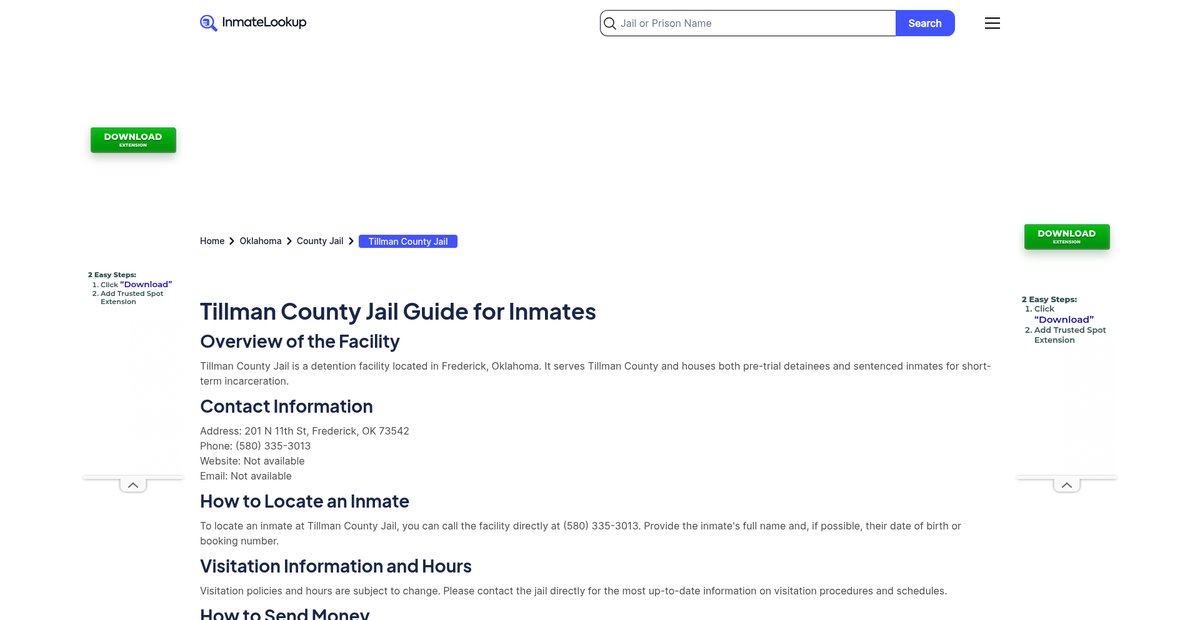 Preview of inmate-lookup.org