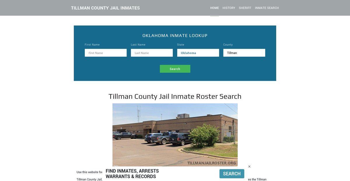 Preview of tillmanjailroster.org