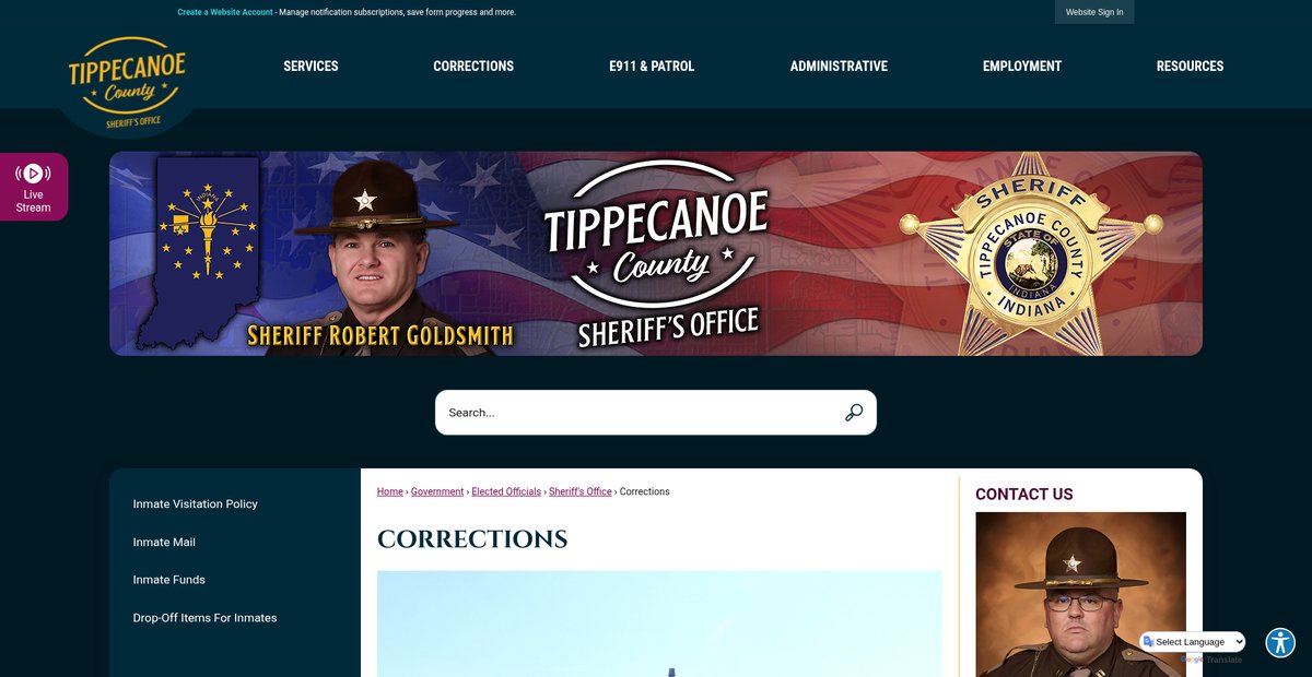 Preview of tippecanoe.in.gov