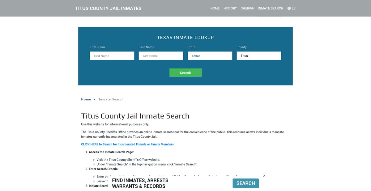 Preview of titusjailroster.org