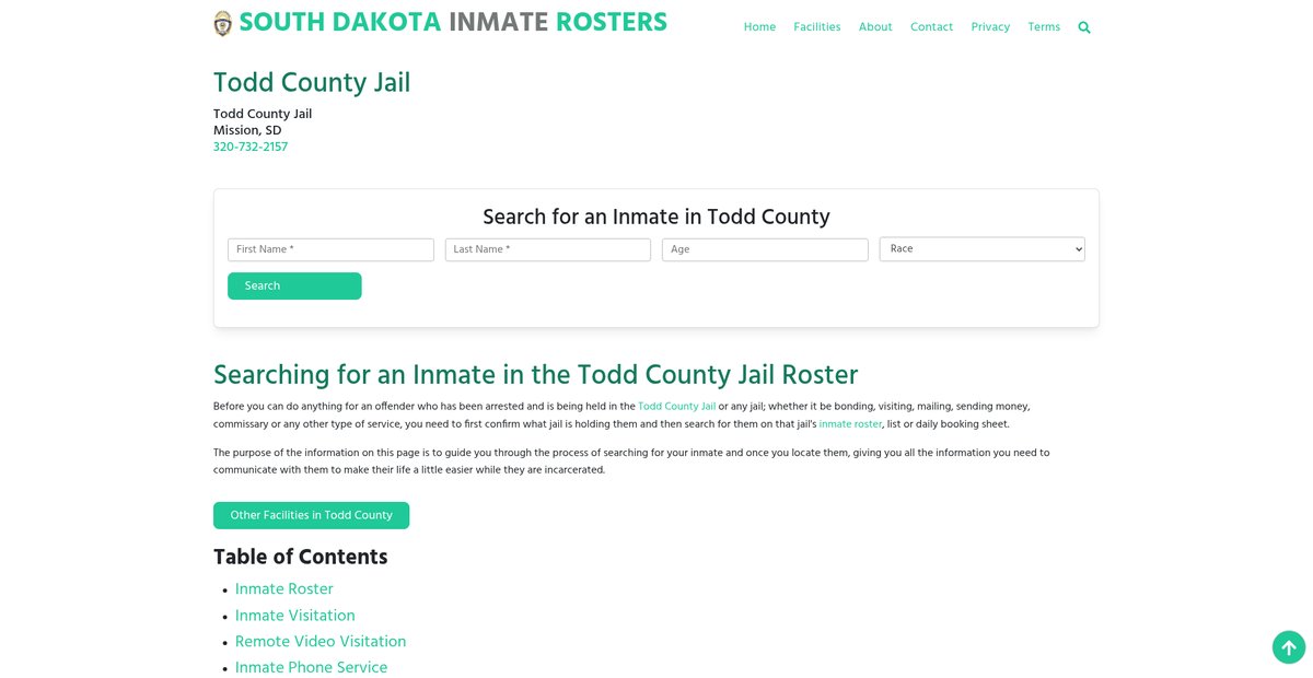 Preview of southdakotainmaterosters.org