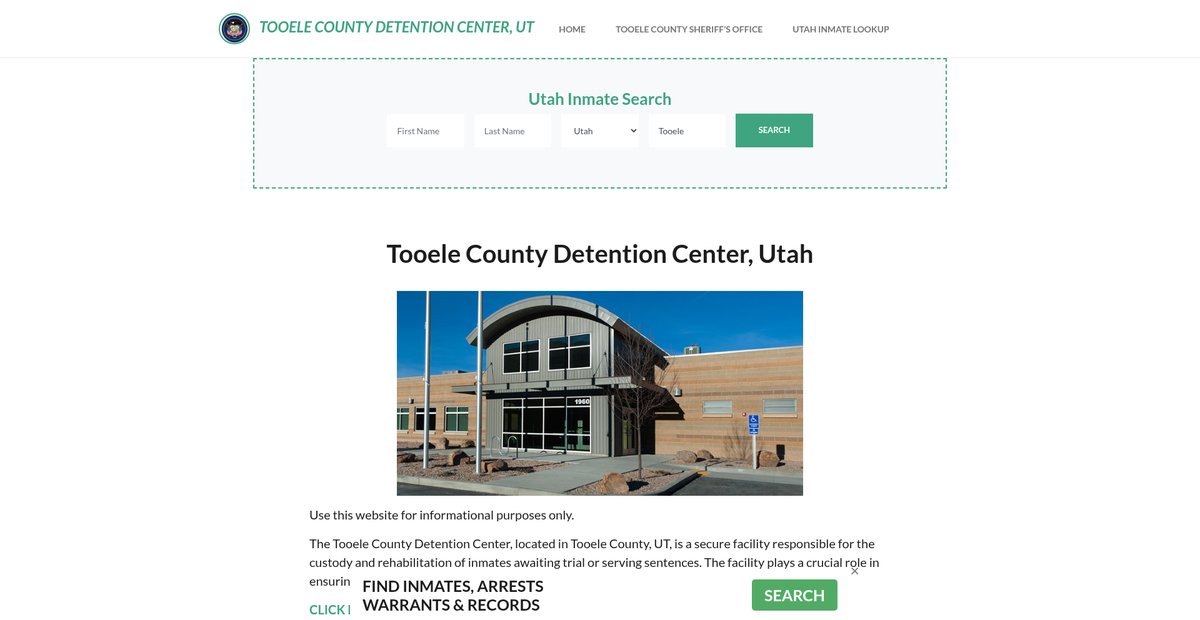 Preview of tooelecountydetentionut.org
